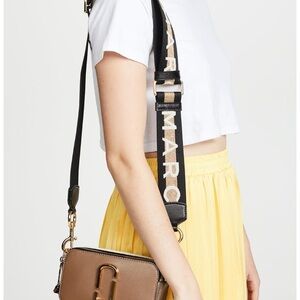 Marc Jacobs Brown Crossbody Bag with Structured Design